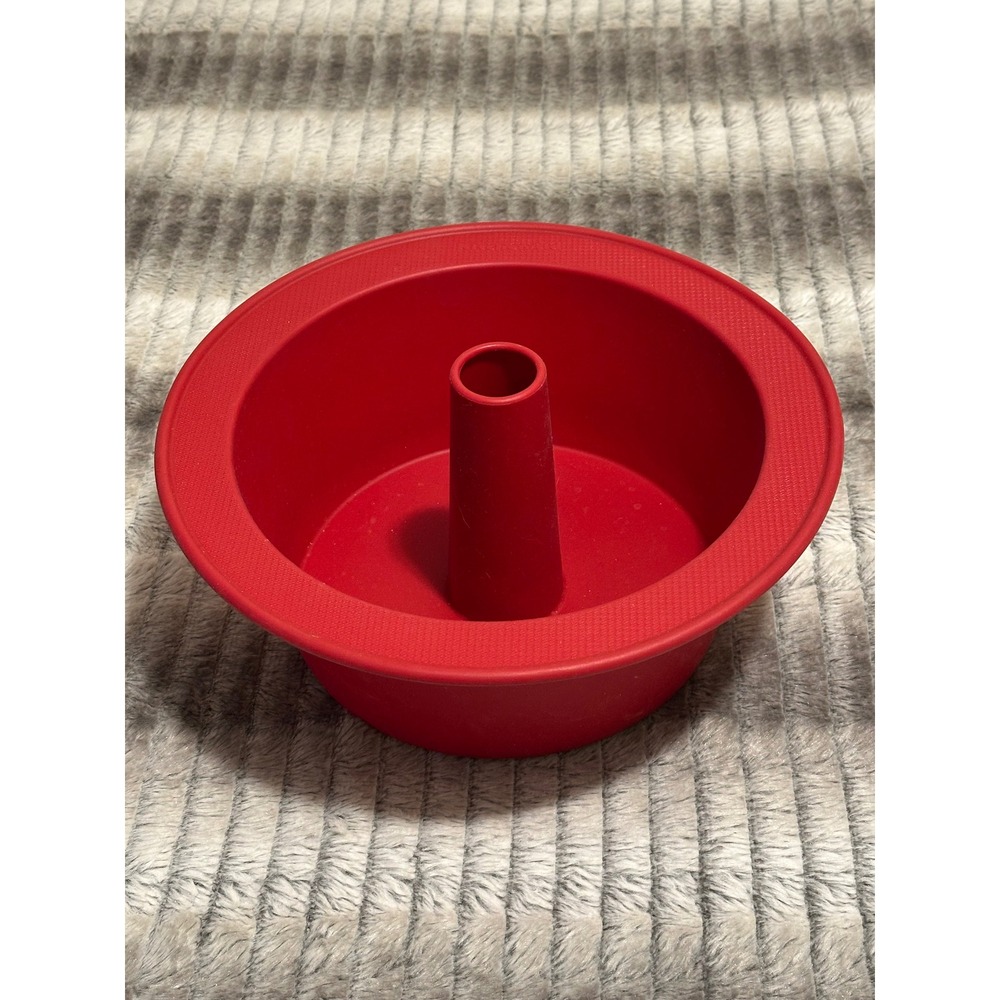 Kitchen Aid Red Silicone Angel Food Pan